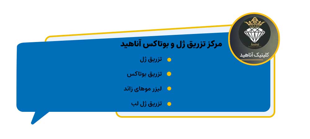 مرکز تزریق ژل و بوتاکس آناهید